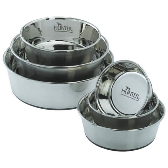 Hunter Skål Rustfri Stål - Flere str.