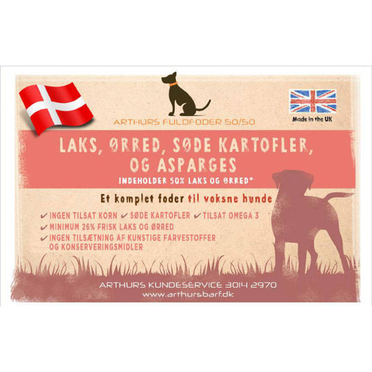 Laks og ørred fuldfoder Voksen foder af bedste kvalitet. Helt uden tilsætningsstoffer, korn, majs, ris.