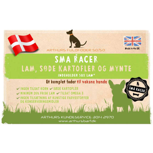 Små Racer 50% Lam | Arthurs Fuldfoder