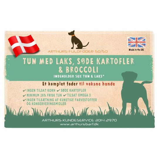 Tun & Laks 50% | Arthurs Fuldfoder