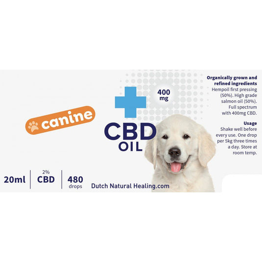 CBD Olie til Hunde | 20ml 400mg