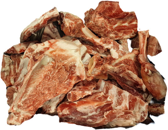 Lammeben m/kød 5kg fra Arthurs Barf