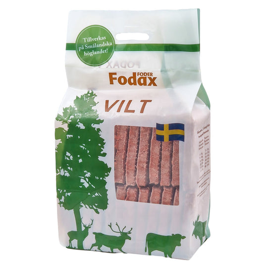 FODAX 10kg BARF i plader fås hos Arthurs Barf