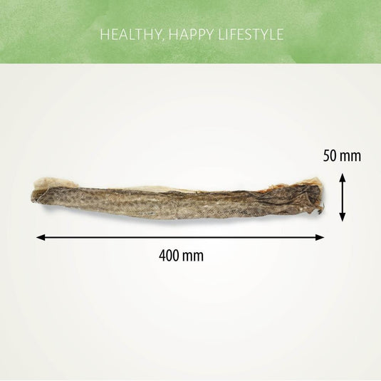 Lakse Skind 100% Naturlig snack med lavt fedt indhold fra Arthurs Barf