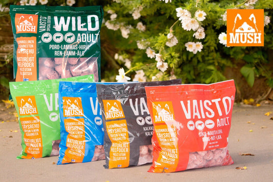 MUSH BARF til forsendelse fra Arthurs Barf