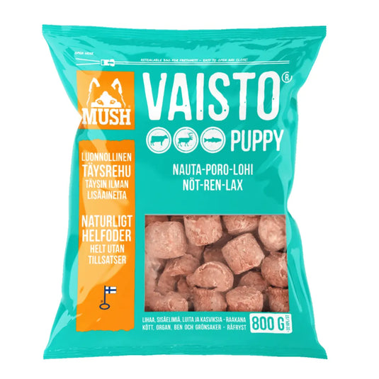 MUSH Hvalp Isblå 800g