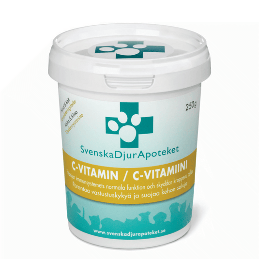 Svenska DjurApotekets C-vitamin fra Arthurs Barf i Hørsholm