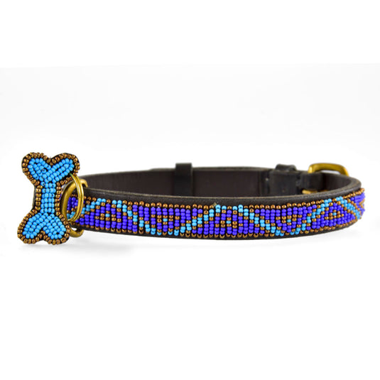 Perlehalsbånd fra Arthurs Barf Skinny modellen der er lidt smallere