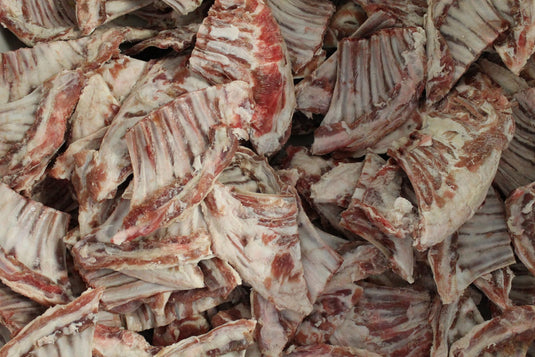 Kødben fra lam med masser af kød - Kragborg fra Arthurs Barf i Hørsholm