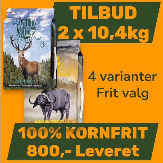 Super tilbud på fuldfoder - 100% kornfrit
