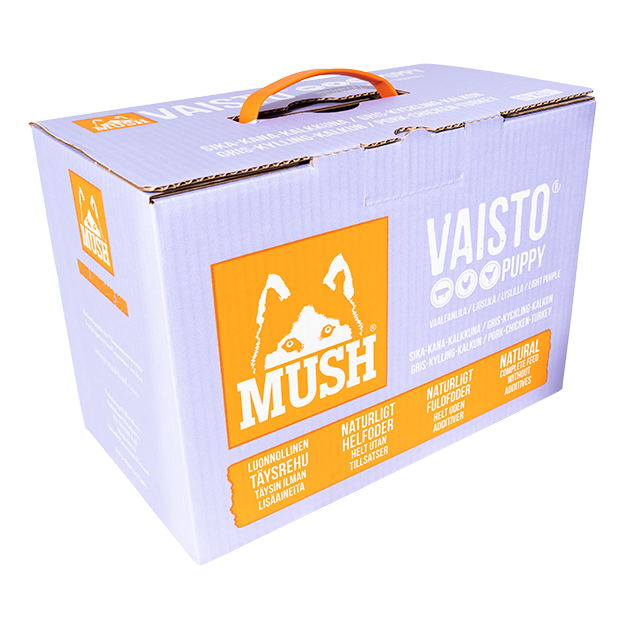 Indlæs billede i Gallery Viewer, MUSH VAISTO Hvalpe 10kg Barf fra Arthurs Barf Råt &amp; Godt i Hørsholm
