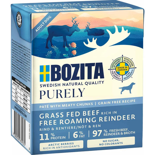 Bozita Purely – Paté med kødstykker (kornfri)