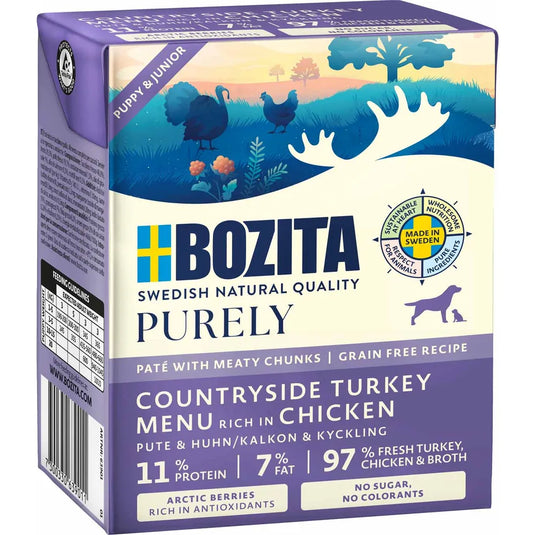 Bozita Purely – Paté med kødstykker (kornfri)