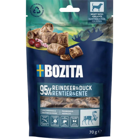 Bozita Meatybites Reindeer & Duck 70g