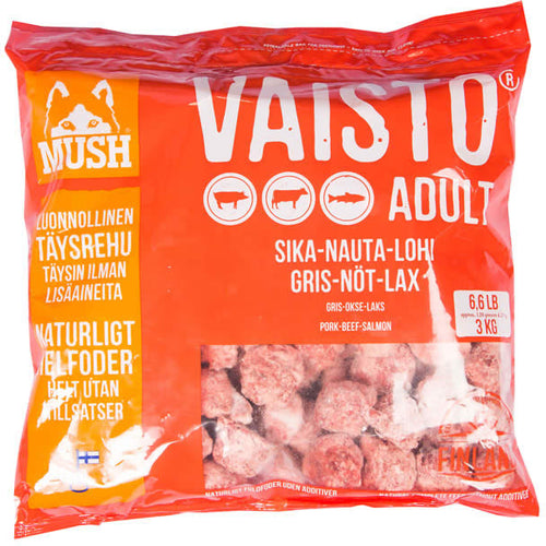 MUSH Barf hos Arthur's Barf i Hørsholm. Det gode rigtige hundemad din hund fortjener